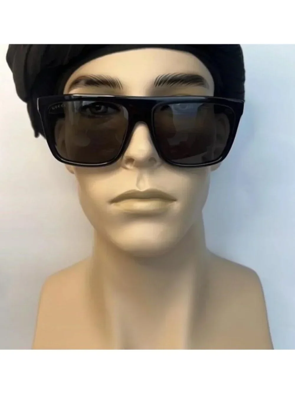 💯 - Authentic- New-GUCCI Grey /Black Browline Men's Sunglasses GG0748S 001 59 - Picture 15 of 15
